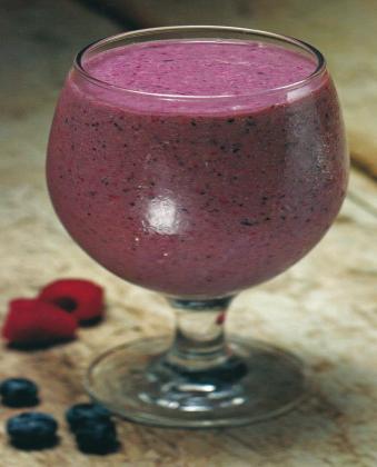 Drink a dose of blueberry power
