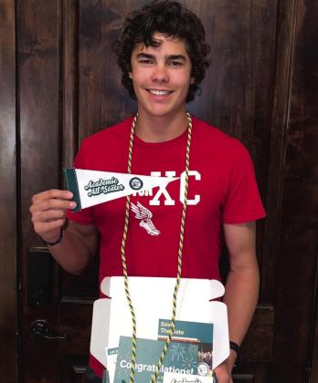 Kingston senior Brycen Ward is a 2023 Oklahoma Academic All-State award recipient. The Academic All-State award is one of the most prestigious student honors in Oklahoma. It is presented to only 100 outstanding public high school seniors in recognition of their academic achievement, leadership and community service. The Academic Awards Banquet to honor these outstanding seniors will be held in May in Tulsa, Oklahoma. Courtesy photo