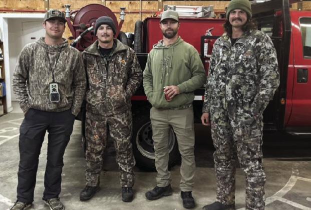 Pictured left: 2nd Place with six dogs was Dillon Runyan, Dyson Runyan, Joe Scifers and Blake Looney. Pictured right: 3rd Place with four dogs, one cat and the Ugly Dog was Weston Coleman, Jacoby Adkins, Jarren Williams and Mason Rose. Courtesy photos