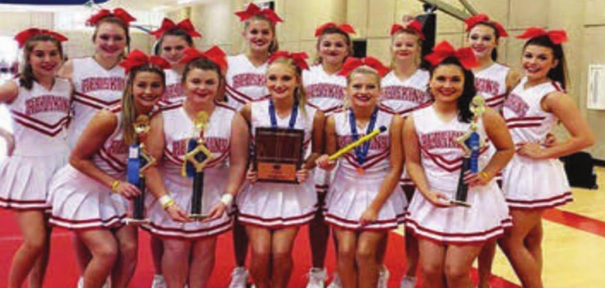 Kingston Cheerleaders place at competition