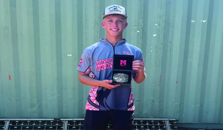 Ewan Weaver earned the High Overall Average Title with his 90/100 score. Courtesy photo