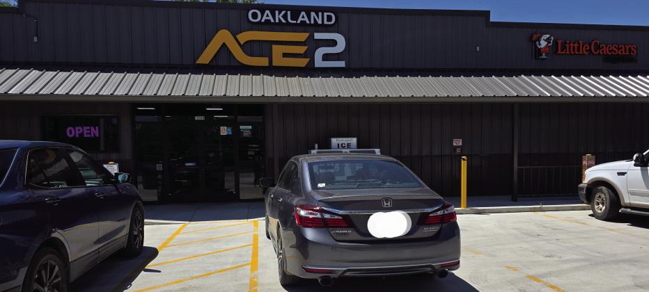 After months of anticipation, Aces 2 Oakland opened its doors. They offer everything a convenience store offers, along with Little Caeser's pizza and fried, hot-box items. Shalene White •The Madill Record