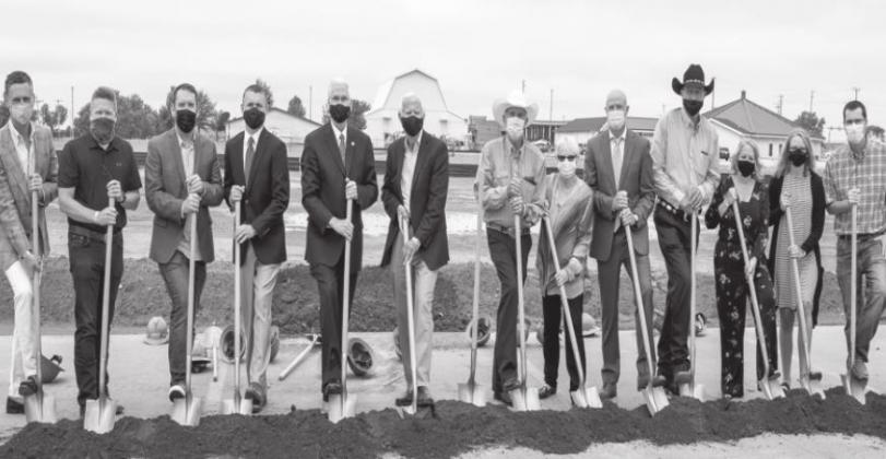 A groundbreaking ceremony was held for the new O’Brien Family Training Center on Sept. 2. Courtesy photo