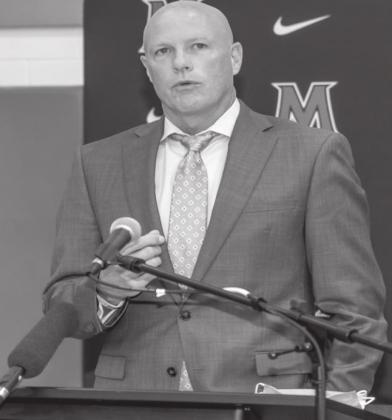Dr. Sean O’Brien, the facility’s lead contributer, spoke at the ceremony. Courtesy photo