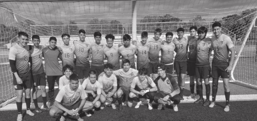 The Madill Boys’ Soccer Team ended the season with a loss to the Clinton Red Tornadoes. However, they ended their season with a 15-5 record. Courtesy photo