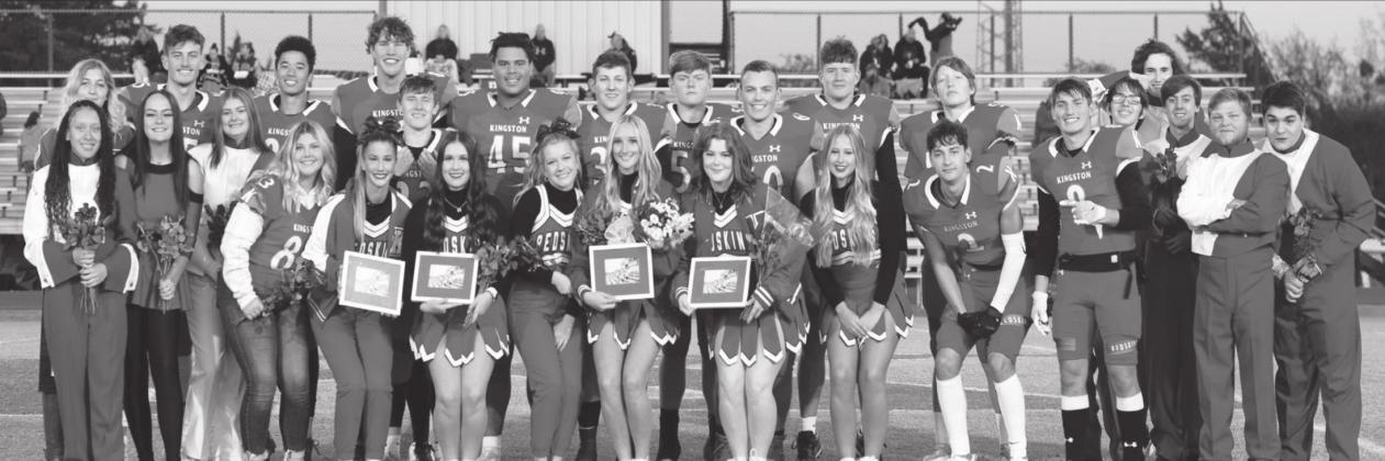 Photo courtesy of Scissortail Photography Kingston faced Dickson for their 2021 Senior Night, and walked away with a landslide win.