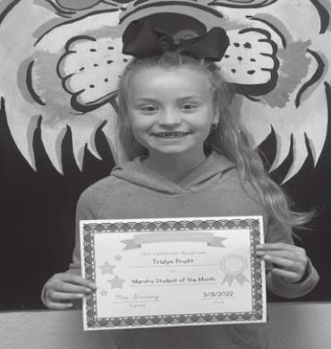 March Students of the Month