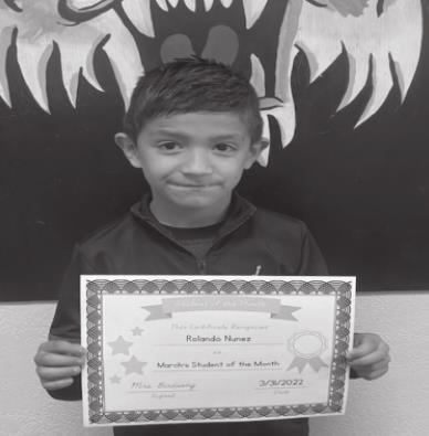 March Students of the Month