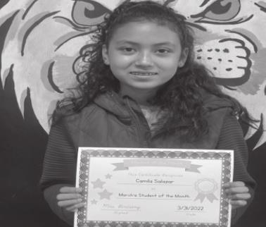 March Students of the Month