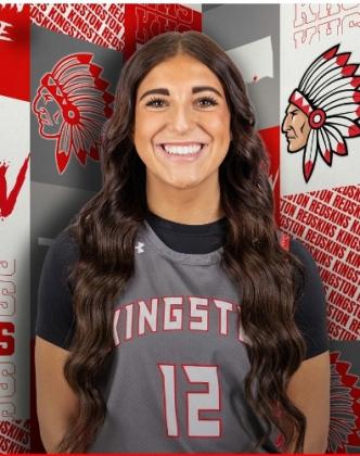 Taylie Wiebener made All-Conference. The Tribe