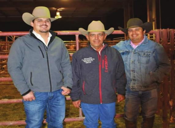 Will Cook was a fixture of the community who will be missed. From left to right: Casey Cook, Will Cook, and Todd Cook. Courtesy photo