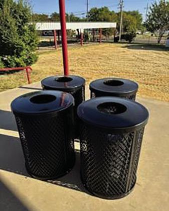 The Kingston Placemaking Committee is trying to beautify Kingston. They started by placing new picnic tables and trash cans at the city park. Kalynne Johnson