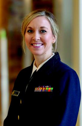 Chickasaw Nation Director of Pediatrics Cmdr. Kayla Dewitt. Courtesy photo