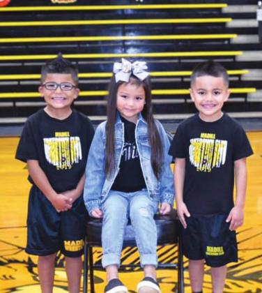 Ringbearers Eden Barrientos (L) and Adriel Barrientos (R) &amp;amp; Flower Girl Brylynn Carnes