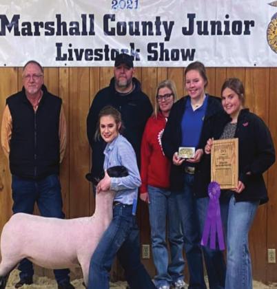 Marshall County Junior Livestock Show Grand Champion Winners