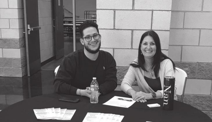 Employees at Oklahoma Works, a job center in Durant, attended the Transition Night. Megan Moss