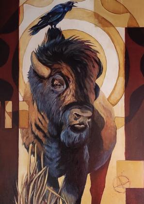 Candace Shanholtzer links traditional art with modern art. Courtesy photo
