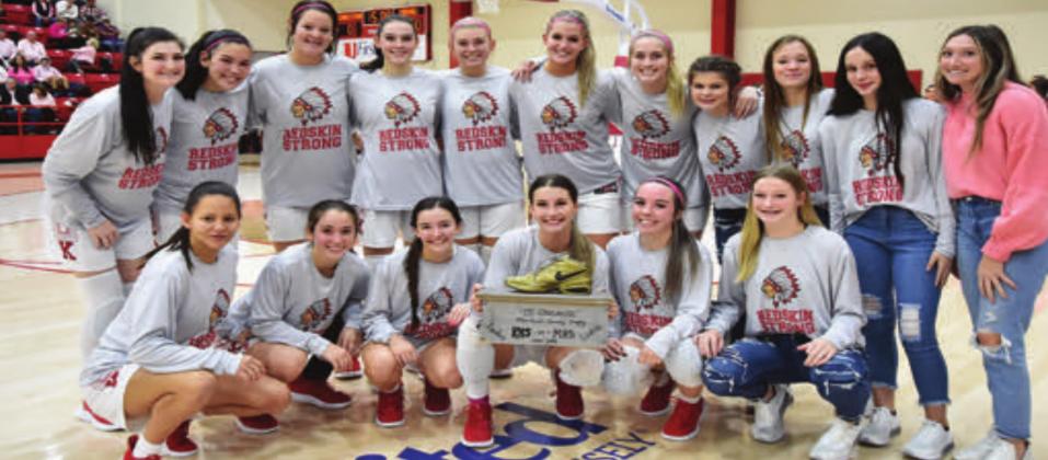 Lady Redskins keep the shoe at home