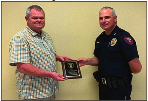 Activity at the Madill Police Department