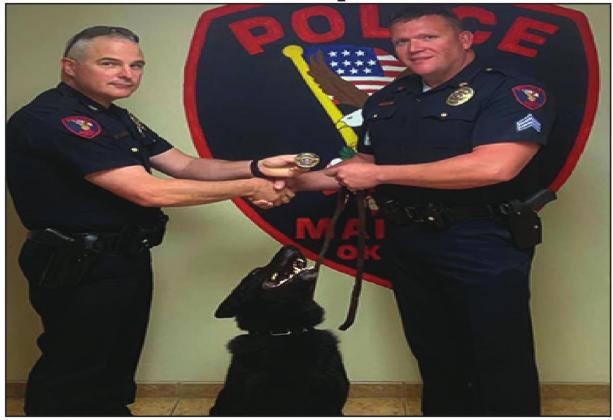 Activity at the Madill Police Department