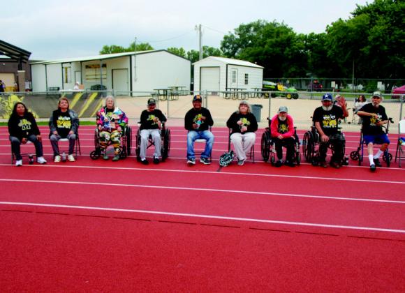 Brookside residents enjoy attending the Madill Wildcat football games. Courtesy photo
