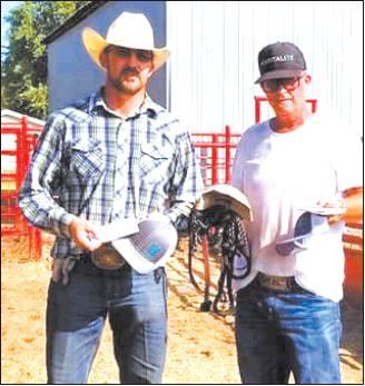 3rd place winners: Kevin Spradlin and Gary Johnson with a time of 35.75.