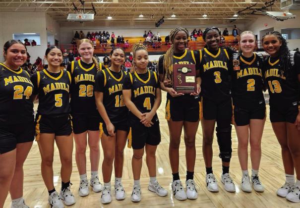 Lady Wildcats win District Championship. Courtesy photo