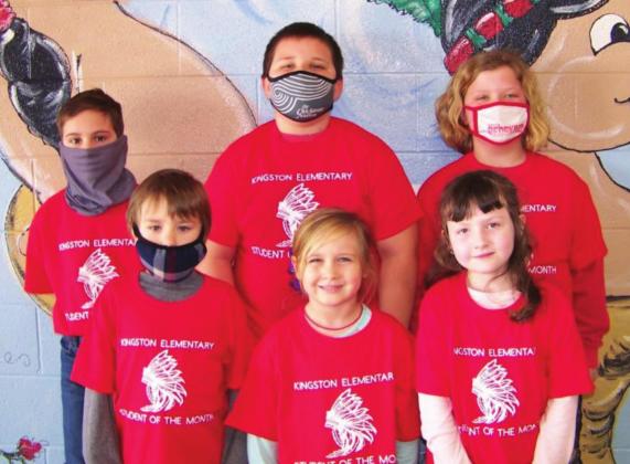 Kingston Elementary Students of the Month