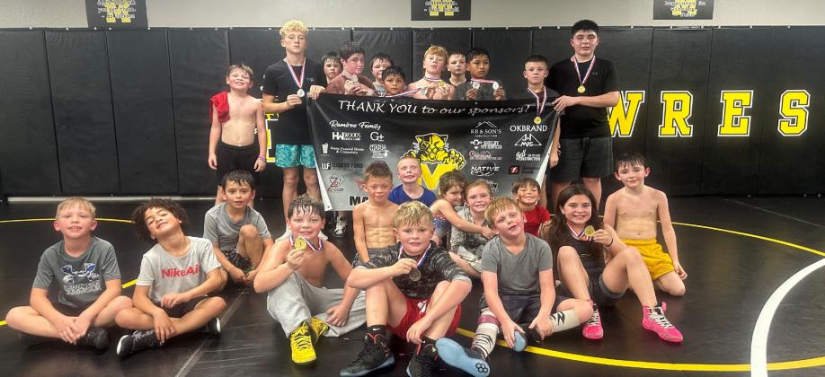The Madill Take Down Club celebrated more than 50 years with multiple wins at the Texan Tussle. Courtesy photo