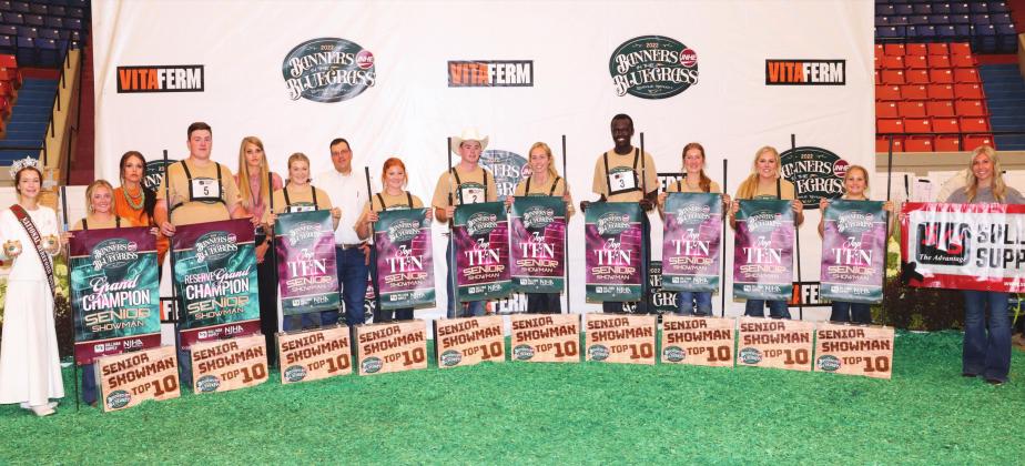 The National Junior Hereford Association (NJHA) hosted the 2022 VitaFerm® Junior National Hereford Expo (JNHE) Banners in the Bluegrass in Louisville, Ky., July 16 through July 22. Kynlee Dailey from Kingston, Okla. took ninth place. Courtesy photo