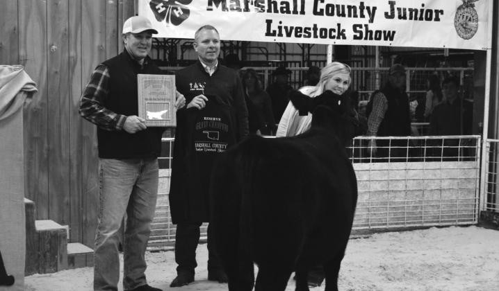 Marshall County 78th Annual Youth Lifestock Show Reserve Winners