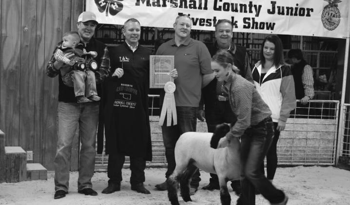 Marshall County 78th Annual Youth Lifestock Show Reserve Winners