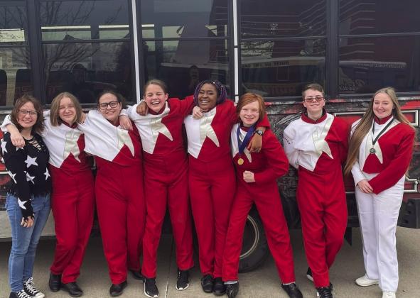 Kingston band students competed in the SEOBDA All-District Honor Band on January 28. Courtesy photo