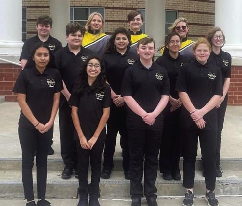 Madill Band students also attended the SEOBDAAll-Region Honor Band on January 28. Courtesy photo
