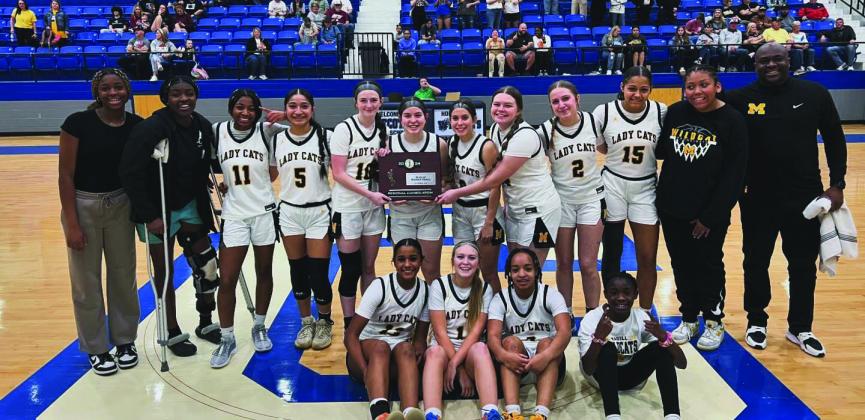 The Lady Wildcats advance to Area tournament. Courtesy photo