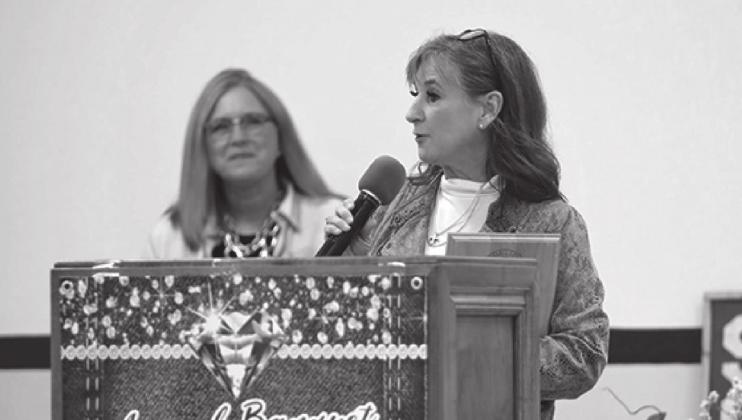 Kimberly Simmons accepted the Small Business of the Year Award for Marshall County Home Health. Courtesy photo