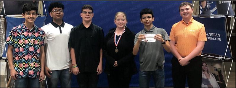 Madill Middle School TSA attend a conference