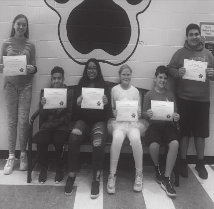 Madill Students of the Month