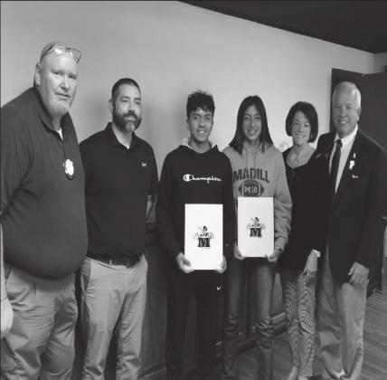 Madill Students of the Month