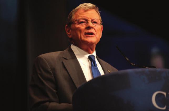 Jim lnhofe, Oklahoma's U.S. Senator, announced that he w ill retire from the Senate in January 2023. Congressman Markwayne Mullin announced he will be running for the seat. Photo courtesy of Flickr