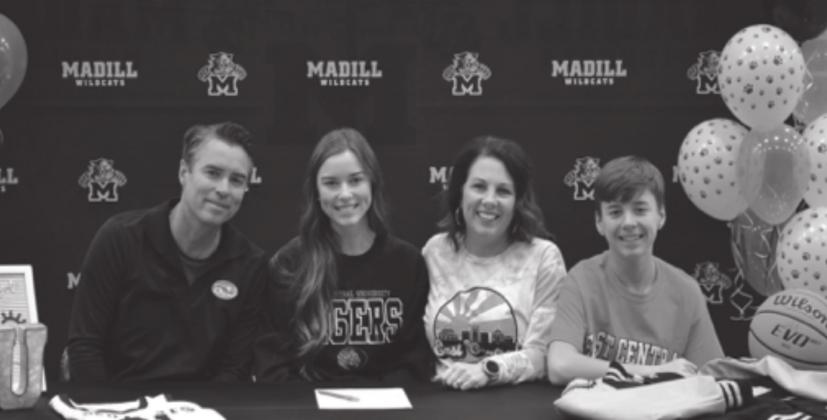 Two Madill athletes sign college intent letters