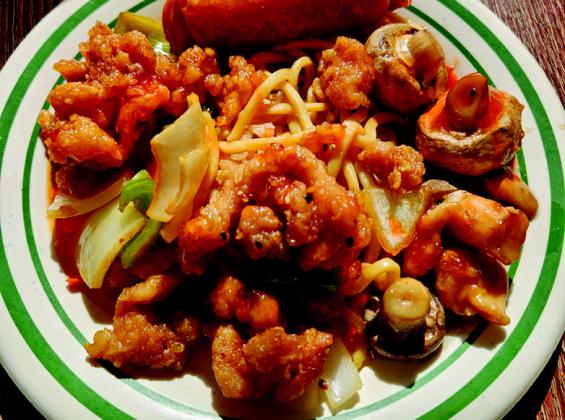 The Asian Palace serves delectable entrees and side dishes.