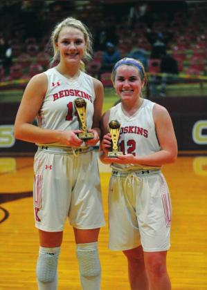 Avri Weeks and Emi’O’Steen were named part of the All-Tournament Team during the January 23, 2021 game. Crockett Uber