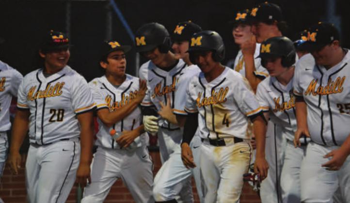 Madill baseball team defeats Pauls Valley