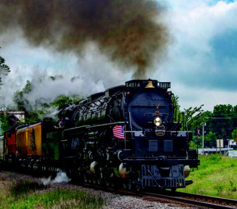 The Big Boy 4014 traveled thousands of miles. Gary Henry • The Madill Record