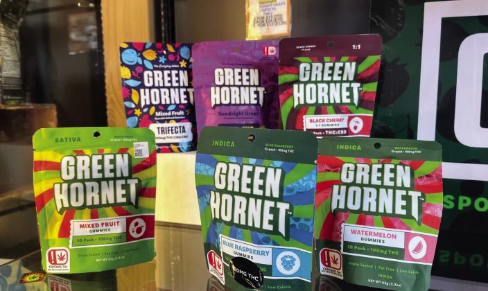 Kids are attracted to bright colors on marijuana edible products, often mistaking them for candy. Jazz Wolfe • Oklahoma Watch