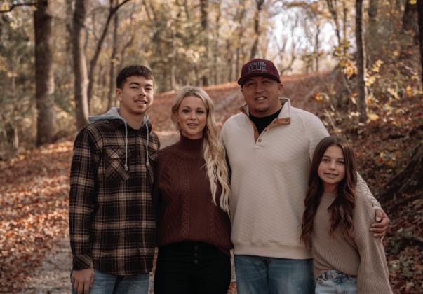 Daniel and Lindsay James, pictured with their children, opened 2Bs coffee shop. Courtesy photo
