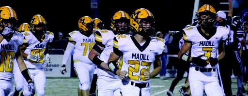 The Madill Wildcats beat the Fort Gibson Tigers