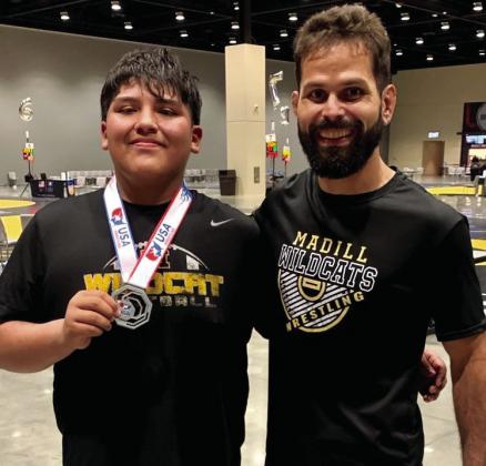 Madill Takedown Club wrestler qualifi es for nationals