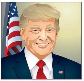 President Donald Trump, pictured above, was sworn into office on January 20. Former President Joe Biden, pictured below, is the outgoing president. Courtesy photos